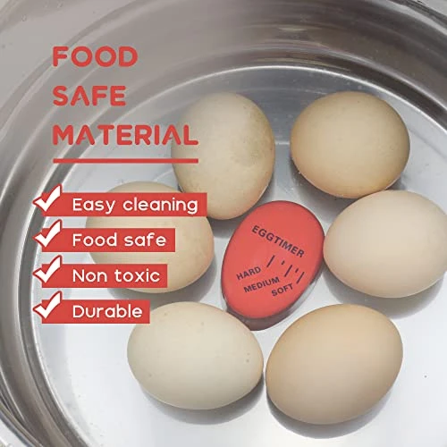 Enter Egg Timer for Boiling Eggs,Kitchen Gadget, Color Changing Egg Timer Thermometer,Pack Of 4 6 Enter Egg Timer for Boiling Eggs,Kitchen Gadget, Color Changing Egg Timer Thermometer,Pack Of 4 - Image 4