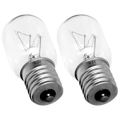 Microwave Light Bulb For GE Kenmore Whirlpool LG Microwave, E17 Base Kei 125V 40W, WB25x10030 Microwave Light Bulbs Under Hood Replace For 8206232A, 2Pcs -KitchenAid Shop 41hfwGZw24L