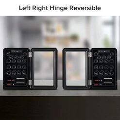 24 Bottle 26.8" Freestanding Wine Cellar, Low Noise Fast Cooling Wine Cooler Refrigerator With Upgraded Compressor & Digital Control For Red Wine & Drink, Tempered Glass Door (Black) 15 24 Bottle 26.8" Freestanding Wine Cellar, Low Noise Fast Cooling Wine Cooler Refrigerator With Upgraded Compressor & Digital Control For Red Wine & Drink, Tempered Glass Door (Black) -KitchenAid Shop 41hmzJ8iwrL