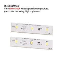 2Pcs Freezer Led Light Strip Bar Electronic Components Dc12V Freezer Cooler Fridge Refrigerator Led Light Strip Bar For Sw Bx02B Dc 12V -KitchenAid Shop 41hsTG0SbwL