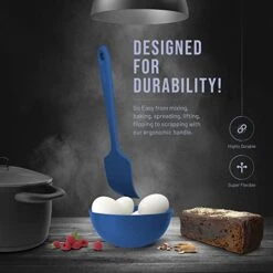 AkeRoyal Silicone Spatula Set - 4-Piece Rubber Spatulas Silicone Heat Resistant 600°F For Everyday Task - Seamless Design Kitchen Spatulas For Nonstick Cookware - Silicone Kitchen Utensils Sets 18 AkeRoyal Silicone Spatula Set - 4-Piece Rubber Spatulas Silicone Heat Resistant 600°F For Everyday Task - Seamless Design Kitchen Spatulas For Nonstick Cookware - Silicone Kitchen Utensils Sets -KitchenAid Shop 41hwyrZLDnL