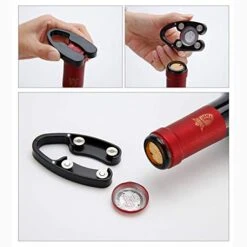 2 Pack Magnetic Design Wine Foil Cutter, 4 Stainless Blades Foil Remover For Wine Bottles - Gift Box Package For Wine Lovers -KitchenAid Shop 41i0bzCnZkL