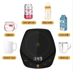 Coffee Warmer For Desk Auto Shut Off After 4h, Mug Warmer, Cup Warmer Plate 3 Adjustable Settings 131℉/149℉/167℉, Electric Beverage Warmer Ceramic Heating With Touch Screen Switch For Home Office Desk 8 Coffee Warmer For Desk Auto Shut Off After 4h, Mug Warmer, Cup Warmer Plate 3 Adjustable Settings 131℉/149℉/167℉, Electric Beverage Warmer Ceramic Heating With Touch Screen Switch For Home Office Desk -KitchenAid Shop 41i2iFEX7CL