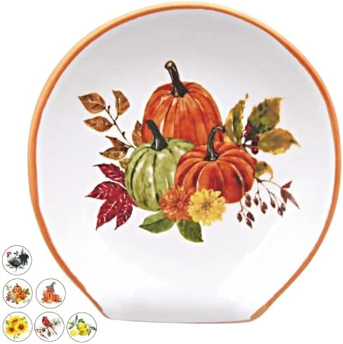 Sunflower Kitchen Decor - Sunflower Spoon Rest, Ceramic Spoon Rest For Stove Top | Large Spoon Rest For Kitchen Counter | Farmhouse Kitchen Utensil Holder Spoon Holder | Sunflower Gifts For Women 11 Sunflower Kitchen Decor - Sunflower Spoon Rest, Ceramic Spoon Rest For Stove Top | Large Spoon Rest For Kitchen Counter | Farmhouse Kitchen Utensil Holder Spoon Holder | Sunflower Gifts For Women - Image 9