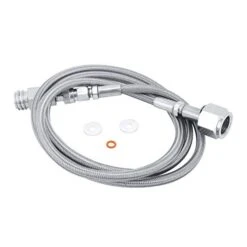 Adapter Hose Kit, CO2 1.5m 60in Soda Water External Hose Adapter Kit Connector Soda Accessories Refill Station Connector Kit External Hose Connection For Filling Soda Tank(Silver TR21-4, G1/2) -KitchenAid Shop 41i8qrGpMGL