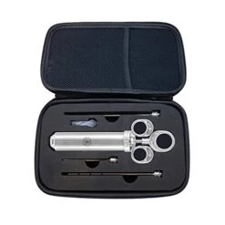 Grill Sergeant Professional Meat Injector, Marinade Syringe Set, Forever Guarantee, Zippered Storage & Travel Case, 304 Stainless Steel, No Aluminum, 6 Needles, 2.5 Oz Capacity, 4 Cleaning Brushes -KitchenAid Shop 41iFw8BlR6L
