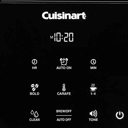 Cuisinart DCC-T20 14-Cup Programmable Coffeemaker Touchscreen, Black 5 Cuisinart DCC-T20 14-Cup Programmable Coffeemaker Touchscreen, Black - Image 3