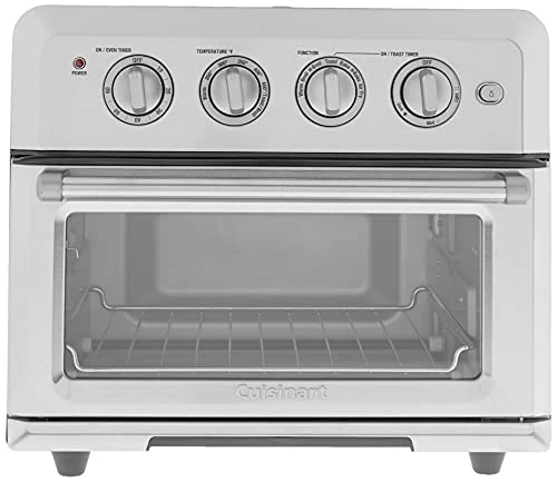 Cuisinart CTOA-122 Convection Toaster Oven Airfryer, 1800-Watt Motor With 6-in-1 Functions And Wide Temperature Range, Extra Large Capacity Toaster Oven With 60-Minute Timer/Auto-Off, Stainless Steel 6 Cuisinart CTOA-122 Convection Toaster Oven Airfryer, 1800-Watt Motor With 6-in-1 Functions And Wide Temperature Range, Extra Large Capacity Toaster Oven With 60-Minute Timer/Auto-Off, Stainless Steel - Image 4