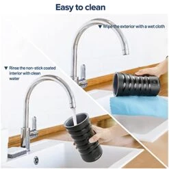 Electric Milk Frother, Automatic Milk Steamer, 4-IN-1 Hot & Cold Foam Maker-8.4oz/240ml Milk Warmer For Latte, Cappuccinos, Macchiato With Silicone Spatula, Silent Operation & Shut-off -KitchenAid Shop 41iWtLE4BrL