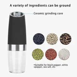 Electric Salt Grinder, Automatic Household Salt Mill Grinder For Sea Salt -KitchenAid Shop 41ik5v0yZnL