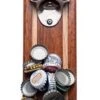 Strong Magnetic Zinc Alloy Wall Mounted Wine Opener & Cap Catcher Can Opener, Rust Resistance Bottle Opener Manual, Bar Accessories, Home Bar Opener For Mini Bar