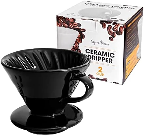 Pour Over Coffee Dripper - Ceramic Slow Brewing Accessories For Home, Cafe, Restaurants - Easy Manual Brew Maker Gift - Strong Flavor Brewer - V02 Paper Cone Filters - Pink, 2 Cup 14 Pour Over Coffee Dripper - Ceramic Slow Brewing Accessories For Home, Cafe, Restaurants - Easy Manual Brew Maker Gift - Strong Flavor Brewer - V02 Paper Cone Filters - Pink, 2 Cup - Image 12