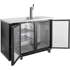 Nexel Beer Dispenser Cooler W/Single Tap Dispenser, 11.8 Cu. Ft, Black -KitchenAid Shop 41j2TKvDjqL