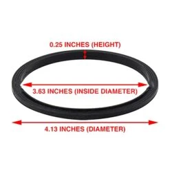 NUHFUFA Practical Juicer Sealing Ring Gasket Ring For Nutri RX N17-1001 1700W Blender Replacement Part(1 PC)