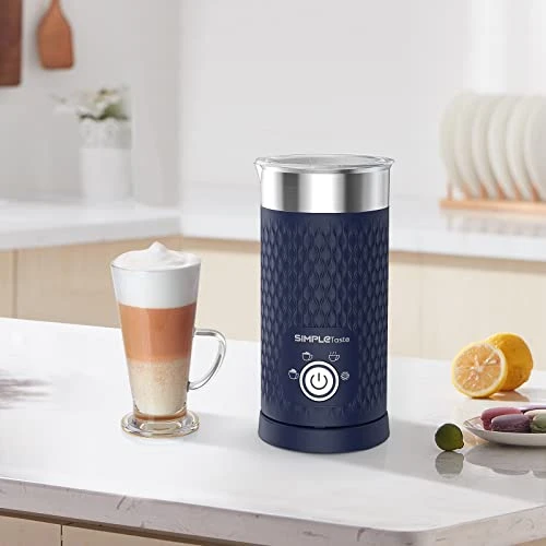 Milk Frother, 4-in-1 Electric Milk Steamer, Automatic Hot And Cold Foam Maker And Milk Warmer For Latte, Cappuccinos, Macchiato 6 Milk Frother, 4-in-1 Electric Milk Steamer, Automatic Hot And Cold Foam Maker And Milk Warmer For Latte, Cappuccinos, Macchiato - Image 4