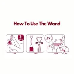 D Technology Histamine And Sulfite Filter, Purifier Alleviates Wine Allergies, Stir Stick Aerates Wine - Pack Of 24 -KitchenAid Shop 41jLiXt2ScL