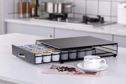 K Cup Holder Drawer, Coffee Pod Holder For K Cup Organizer, Keurig Coffee Pods Holder Capsule With 35 Pods, Black 12 K Cup Holder Drawer, Coffee Pod Holder For K Cup Organizer, Keurig Coffee Pods Holder Capsule With 35 Pods, Black -KitchenAid Shop 41jRDTxK9EL