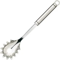 Kitchen Craft Professional Stainless Steel Pasta Server / Spaghetti Spoon, 32cm -KitchenAid Shop 41jRwQGRpaL. AC