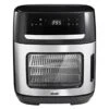 Bella Ella Pro Series 4-Slice Convection Toaster Oven + Air Fryer With Dehydrator & Rotisserie Settings Stainless Steel