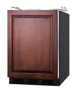 BC58BLBIADANKIF Built-In Undercounter ADA Height Commercially Listed Beer Dispenser With Panel-Ready Door, Adjustable Thermostat, Auto Defrost, Interior CO2 Holder And Black Cabinet -KitchenAid Shop 41jatp7Q7PL