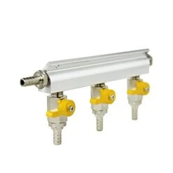 Kegco AD3 Aluminum 3-Way Kegerator Beer Gas/Air Distributor -KitchenAid Shop 41jeRcKSB5L