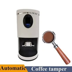 Electric 58MM Coffee Tamper Automatic Tamper Compatible With Espresso Commercial Coffee Tools (Color : White, Size : UK_110V) -KitchenAid Shop 41jeVDpeZcL