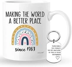 40th Birthday Gifts Women, 1983 Birthday Gifts For Women, 40 Year Old Birthday Gifts For Women, 40th Birthday Gift Ideas, 40 Birthday Gifts For Women, 40th Birthday Cups, Forty Mug -KitchenAid Shop 41jnurU2ICL. AC