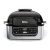 Ninja AG301 Foodi 5-in-1 Indoor Grill With Air Fry, Roast, Bake & Dehydrate, Black/Silver -KitchenAid Shop 41jpMWN5tuL