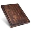 , Made In USA, Large Thick End Grain Walnut Wood Cutting Board With Non-Slip Feet, Juice Groove, Sorting Compartments For Kitchen 17x13x1.5 In (Gift Box Included)