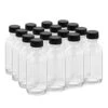 2OZ Small Glass Bottles With Lids And Funnels, 60ml Boston Round Glass Bottles, Leakage-Proof Mini Travel Bottles, Perfect For Diy Essential Oils, Perfumes, Whiskey And Juices, 16Pack Clear -KitchenAid Shop 41juUMuiFeL