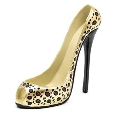 Gh Heel Wine Bottle Holder - Stylish Conversation Starter Wine Rack (Leopard Print) -KitchenAid Shop 41k0UA8wbTL