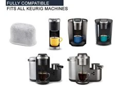 OLDTONE Brand Replacement Charcoal Water Filter Cartridges For Keurig Classic And 2.0 Coffee Maker Machines - 6 Pack -KitchenAid Shop 41kBkT3URGL 1