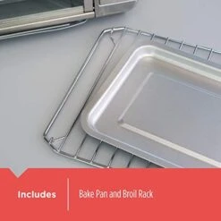 Black & Decker 02648008504 Countertop Convection Toaster Oven, Silver, CTO6335S -KitchenAid Shop 41kMjQKaCoL 1