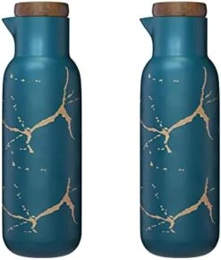 2 Pack Ceramic Oil And Vinegar Soy Sauce Maple Syrup Dispenser Bottle For Kitchen 380ml (Black) 19 2 Pack Ceramic Oil And Vinegar Soy Sauce Maple Syrup Dispenser Bottle For Kitchen 380ml (Black) -KitchenAid Shop 41kN6WEItDL. AC
