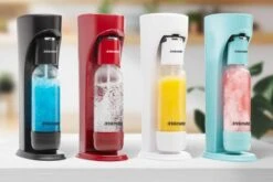 Mate OmniFizz Sparkling Water And Soda Maker, Carbonates Any Drink, Special Bundle - Includes 60L CO2 Cylinder, Two Carbonation Bottles, And Fizz Infuser, Matte Black -KitchenAid Shop 41kdqDEUOnL 2