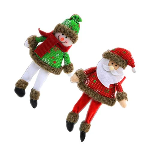 LIOOBO Bottle Tops 2pcs Christmas Wine Bottle Cover Santa Snowman Christmas Doll Bottle Champagne Bags For Christmas Table Ornaments Xmas Gift Decoration Bottle Caps 5 LIOOBO Bottle Tops 2pcs Christmas Wine Bottle Cover Santa Snowman Christmas Doll Bottle Champagne Bags For Christmas Table Ornaments Xmas Gift Decoration Bottle Caps - Image 3