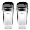 Nja Single Serve 16-Ounce Blender Cups Set For BL770 BL780 BL660 Professional Blender (Pack Of 4) 2 Nja Single Serve 16-Ounce Blender Cups Set For BL770 BL780 BL660 Professional Blender (Pack Of 4) -KitchenAid Shop 41klYZNBBwL