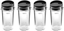Nja Single Serve 16-Ounce Blender Cups Set For BL770 BL780 BL660 Professional Blender (Pack Of 4) -KitchenAid Shop 41klYZNBBwL. AC