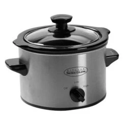 C-152 Slow Cooker, 1.5 Quart, Stainless Steel
