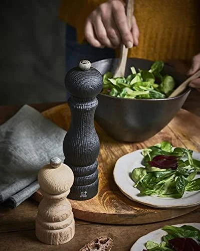 Peugeot - Bistro Manual Pepper Mill - Classic Adjustable Grinder - Beechwood, Graphite Finish 8 Peugeot - Bistro Manual Pepper Mill - Classic Adjustable Grinder - Beechwood, Graphite Finish - Image 6