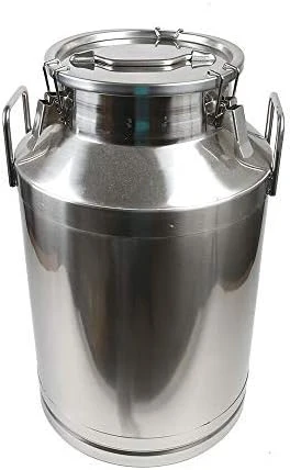 60L Stainless Steel Farm Milk Can Wine Pail Dairy Pot Bucket Tote Jug Milk Bottle Oil Barrel Tea Canister Silicone Seal With Carry Handle USA Stock 8 60L Stainless Steel Farm Milk Can Wine Pail Dairy Pot Bucket Tote Jug Milk Bottle Oil Barrel Tea Canister Silicone Seal With Carry Handle USA Stock - Image 6