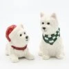 56576 Christmas Westies Salt And Pepper Shakers