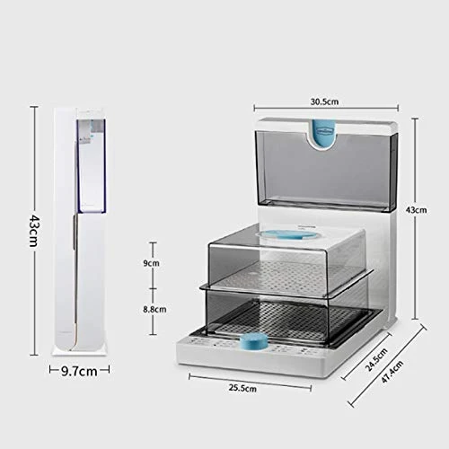 HYDZQ Multi Functional Household Double Layer Electric Steamer Food Warmer Food Steamer Electric Food Seafood Cooking Machine 4 HYDZQ Multi Functional Household Double Layer Electric Steamer Food Warmer Food Steamer Electric Food Seafood Cooking Machine - Image 2