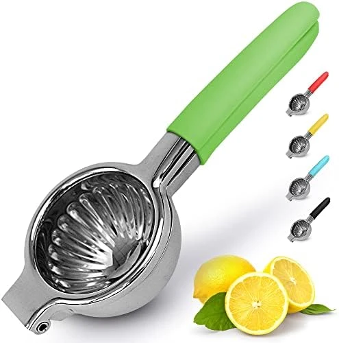Lemon Squeezer Stainless Steel With Premium Heavy Duty Solid Metal Squeezer Bowl And Food Grade Silicone Handles - Large Manual Citrus Press Juicer And Lime Squeezer Stainless Steel 15 Lemon Squeezer Stainless Steel With Premium Heavy Duty Solid Metal Squeezer Bowl And Food Grade Silicone Handles - Large Manual Citrus Press Juicer And Lime Squeezer Stainless Steel - Image 13