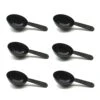 6 Pcs Plastic Coffee Measuring Spoons Tablespoon Coffee Scoop Short Handle Scoops For Coffee Spices Tea Sugar