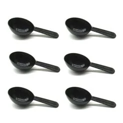 6 Pcs Plastic Coffee Measuring Spoons Tablespoon Coffee Scoop Short Handle Scoops For Coffee Spices Tea Sugar