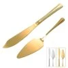Cake Knife And Server Set, Cake Serving Set, Cake Pie Pastry Servers, Stainless Steel Cake Cutting Set Perfect For Birthday, Wedding, Parties And Events. -KitchenAid Shop 41lcY5hUrVL