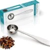 Perfect Measure Loose Leaf Tea Spoon - Premium Quality Stainless Steel Tea Scoop