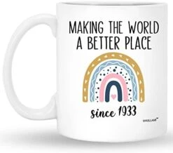 40th Birthday Gifts Women, 1983 Birthday Gifts For Women, 40 Year Old Birthday Gifts For Women, 40th Birthday Gift Ideas, 40 Birthday Gifts For Women, 40th Birthday Cups, Forty Mug -KitchenAid Shop 41lgiORCJ L. AC