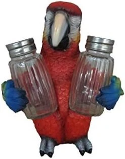 Animal Holder With Salt And Pepper Shaker Set (3 Piece) | Kitchen Décor And Accessories | Salt And Pepper Shakers | Home Décor | Home Decorations… (Rooster) -KitchenAid Shop 41ljpmFaGnL. AC